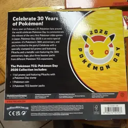 Pokemon TCG: Pokemon Day 2026 Collection Box - 30th Anniversary - Lot Of 5 - Image 2