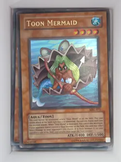 Toon Mermaid MRL-072 YuGiOh Magic Ruler 2002 Ultra Rare Moderately Played - Image 1