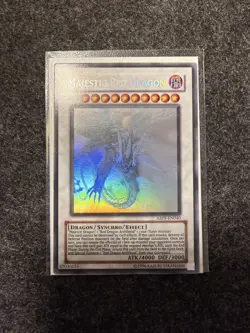 YUGIOH Ghost Rare Majestic Red Dragon ABPF-EN040 - Image 1