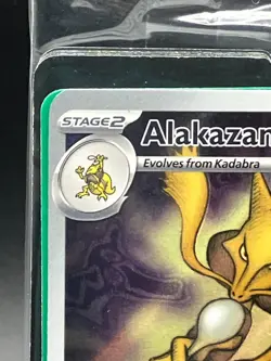 Alakazam 009 Pokemon TCG Me: Mega Evolution Black Star Promo ETB Holo Sealed - Image 2