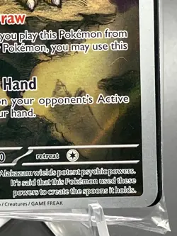 Alakazam 009 Pokemon TCG Me: Mega Evolution Black Star Promo ETB Holo Sealed - Image 5