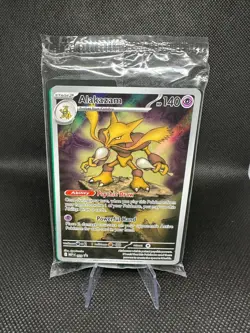 Pokemon Pokemon TCG Alakazam 009 Me: Mega Evolution Promo Holo Sealed Read - Image 1