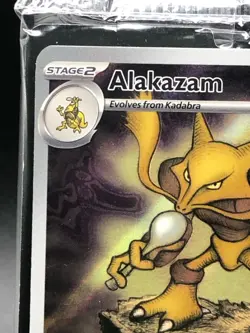 Alakazam 009 Pokemon TCG Me: Mega Evolution Black Star Promo ETB Holo Sealed - Image 4