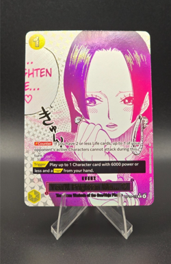 You'll Frighten Me... Alternate Art - OP14-118- One Piece: The Azure Sea's Seven - Image 2