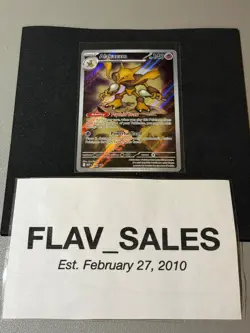Alakazam 009 Pokemon NEAR MINT Me: Mega Evolution Promo Holo - Image 2