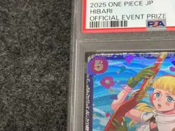 PSA 9 MINT Hibari ONE PIECE CARD GAME Flag Ship EVENT Prize Promo japanese - Image 2