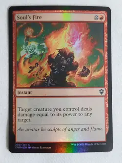 Soul's Fire #200 Commander Legends Foil Magic the Gathering - Image 1