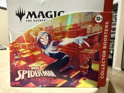 Magic: The Gathering Marvel’s Spider-Man Collector Booster Box 12 Packs - Image 1