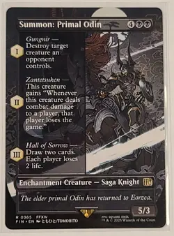 Summon: Primal Odin (Borderless) Final Fantasy Regular - Image 1