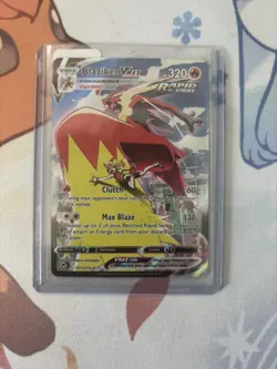 Pokemon Blaziken VMAX TG15/TG30 Silver Tempest Trainer Gallery Ultra Rare Holo - Image 1