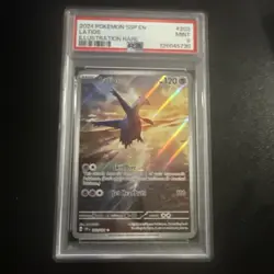 LATIOS - 2024 POKEMON SURGING SPARKS ILLUSTRATION RARE - PSA 9 MINT - Image 1