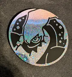 Pokemon Darkrai Silver Holo Rare Jumbo Coin Near Mint 💎 - Image 1