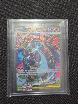 POKEMON TCG MEGA CHARIZARD X EX 023 BLACK STAR PROMO PERFECT CONDITION 10/10 - Image 1