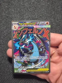 POKEMON TCG MEGA CHARIZARD X EX 023 BLACK STAR PROMO PERFECT CONDITION 10/10 - Image 2