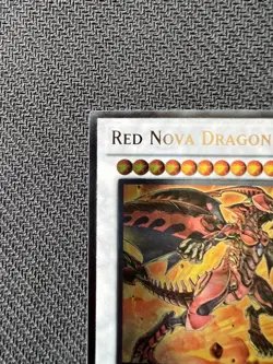 Yugioh Red Nova Dragon 1st Edition Ultimate Rare STBL-EN042 NM - Image 5