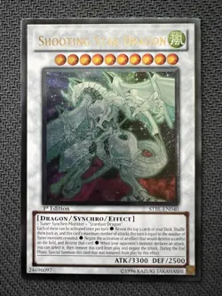 Yugioh Shooting Star Dragon 1st Edition Ultimate Rare STBL-EN040 NM (A) - Image 1
