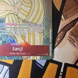 1 x Sanji (English Version 1st Anniversary Set) OP01-013 One Piece Promotion - Image 2