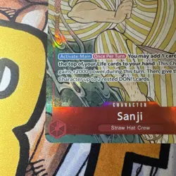 1 x Sanji (English Version 1st Anniversary Set) OP01-013 One Piece Promotion - Image 5