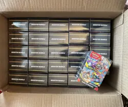 Lot of 25 Pokemon TCG Mega Evolution Booster Bundle Box Sealed ME01 (150 PACKS) - Image 1