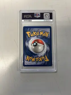 Pokemon TCG Raichu Fossil Holo Rare Card 14/62 1st Edition PSA 7 NM - Image 3