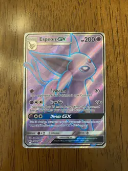 Espeon GX - 140/149 - Full Art Rare S&M Base Set - Pokemon Card - Mp/Lp - Image 1
