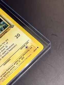 1st Edition Pikachu | 60/64 Jungle Set WOTC | Vintage Pokemon TCG Card NM/LP - Image 4