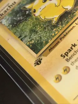 1st Edition Pikachu | 60/64 Jungle Set WOTC | Vintage Pokemon TCG Card NM/LP - Image 2