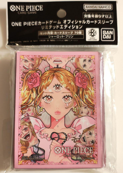 ONE PIECE Card Game Official Sleeves Charlotte Pudding Limited Edition Bandai JP - Image 1