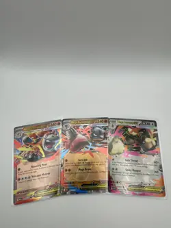 Pokemon TCG - Mega Evolution EX Double Rare - Complete EX Set - 3 Card Lot - Image 1