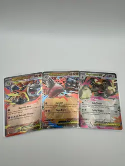 Pokemon TCG - Mega Evolution EX Double Rare - Complete EX Set - 3 Card Lot - Image 2