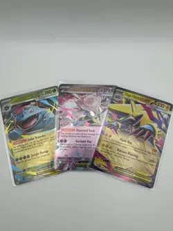 Pokemon TCG - Mega Evolution EX Double Rare - Complete EX Set - 3 Card Lot - Image 1