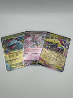 Pokemon TCG - Mega Evolution EX Double Rare - Complete EX Set - 3 Card Lot - Image 2