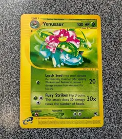 Pokemon Card - Venusaur Expedition 67/165 Rare Non Holo - Image 1