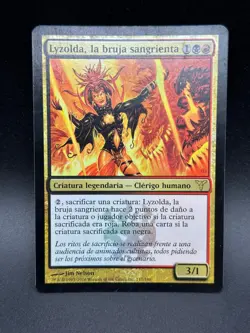 MTG Lyzolda, the Blood Witch R Dissension #117 FOIL Spanish - Image 1