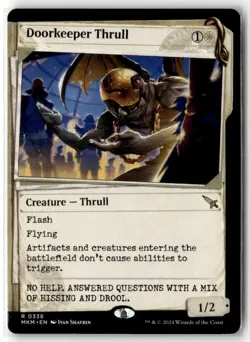 Doorkeeper Thrull (Showcase) R Murders at Karlov Manor 338 NM - Image 1