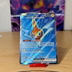 2025 Pokemon Phantasmal Flames Rotom EX 111/094 ULTRA RARE FULL ART HOLO Card! - Image 1