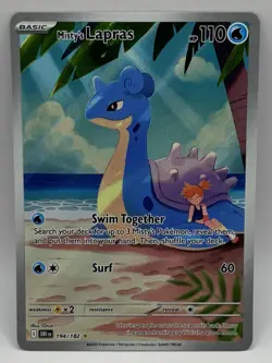 Pokemon Misty's Lapras SV10: Destined Rivals #194/182 - Image 1