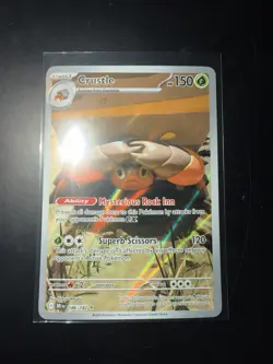 Pokemon: Crustle - 186/182 - SV10: Destined Rivals (DRI) Holo Illustration Rare - Image 1
