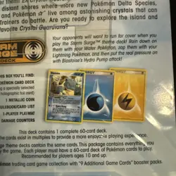 Pokemon EX Crystal Guardians Storm Surge Theme Deck Sealed - Image 3