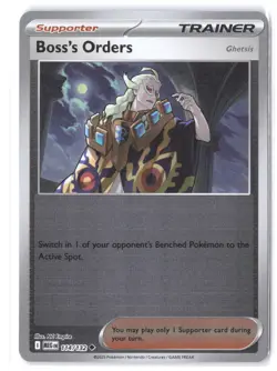 Pokemon Boss's Orders [Ghetsis] 114/132 ME01: Mega Evolution NM Reverse Holo - Image 1