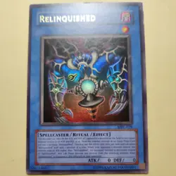 Yugioh Relinquished MRL-029 Ultra Rare Holo MP - Image 1