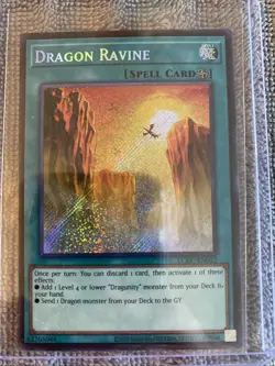 Dragon Ravine LCKC-EN072 Unlimited Secret Rare Near Mint - Image 1