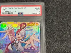 PSA 9 Mint Uta sec ONE PIECE CARD GAME EB03 japanese - Image 4