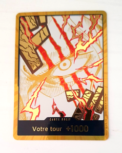 Carte ONE PIECE RARE GOLD DON PRB02 THE BEST VOL.2 Neuve FR Halo Foil TCG - Image 1