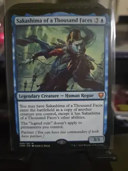 Sakashima of a Thousand Faces Commander Legends Magic The Gathering Mythic Rare - Image 1