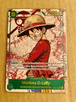 Monkey.D.Luffy (118) (Parallel) OP13-118 Carrying On His Will Foil - Image 1