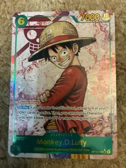 Monkey D. Luffy OP13-118 SEC (Alt Art) - Carrying On His Will English Parallel - Image 1