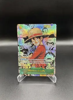 Monkey.D.Luffy (118) (Super Alternate Art) OP13-118 Carrying On His Will Foil NM - Image 4