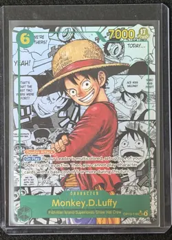 Monkey.D.Luffy (118) (Super Alternate Art) OP13-118 Carrying On His Will Foil - Image 1
