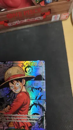 One Piece CCG - Monkey D Luffy Op13-118 Sec Parallel - Manga Rare - English - Image 2